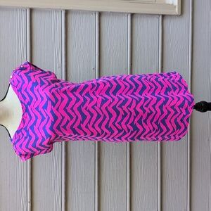 Lilly Pulitzer Pop Pink Robyn Pima Cotton Shift  Style 68649 | Lilly Shift Dress